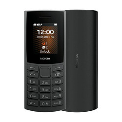 Nokia 105 4G (2023) Noir (Charcoal) Double SIM