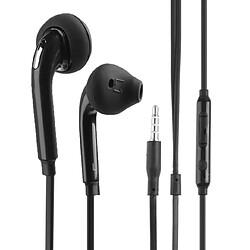 GUPBOO Casque filaire à prise 3,5 mm Casque antibruit standard avec micro Casque de téléphone intra-auriculaire stéréo sport 