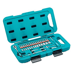 Makita - Coffret de douilles et cliquets 40 pièces