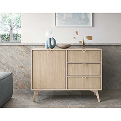 Bestmobilier Newport - buffet - bois - 106 cm