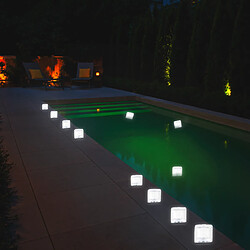 Sampa Helios Lanterne solaire gonflable et étanche pour jardin extérieur 10 LED 90 lumens