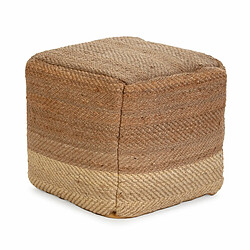 Pouf Thai Natura Naturel Ivoire Jute 50 x 50 x 50 cm