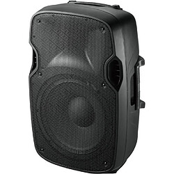 Ibiza enceinte sono moulee active 12"" 30cm 500W noir