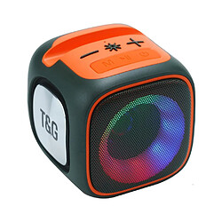 Yonis Mini Enceinte Bluetooth Portable LED Haut-Parleur Puissant Son Immersif Autonomie Longue Enceinte Bluetooth LED Portable Son Immersif TWS Autonomie Longue Durée Vert YONIS