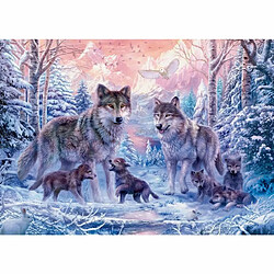 Ravensburger Puzzle 1000 p - Loups arctiques