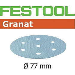 Abrasifs FESTOOL STF D77/6 P180 GR - Boite de 50 - 497408 