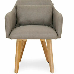 Paris Prix Fauteuil Scandinave Alan 70cm Taupe