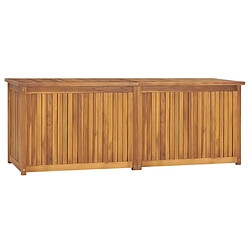 vidaXL Boîte de jardin 150x50x55 cm Bois massif de teck 