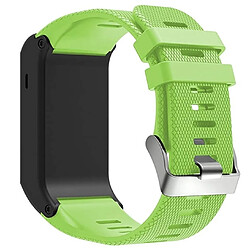 Wewoo Bracelet pour montre connectée Dragonne Sport en silicone Garmin Vivoactive HR Vert 