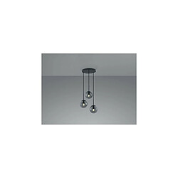 TRIO LIGHTING Suspensions Balini Anthracite 3x28W E14