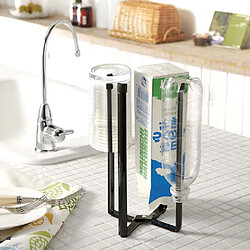 Yamazaki Support de cuisine multi-usage Stand noir.