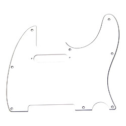 3-Ply White 8-Hole Telecaster Pickguard Fender 