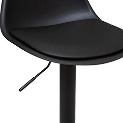 Avis Atmosphera, Createur D'Interieur Tabouret bar déco style scandinave "alko" atmosphera - noir