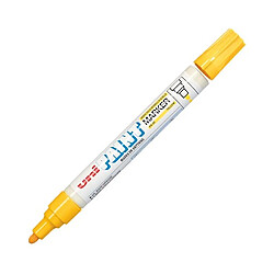 Uniball Marqueur paint marker Uni-Ball pointe ogive 2,5 à 2,8 mm jaune