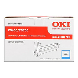 Oki C5600 Tambour Cyan 43381707 