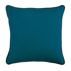 Thedecofactory SUEDEN - Coussin en suédine bleu intense 40x40