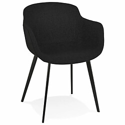 Paris Prix Fauteuil Design Sead 80cm Noir 