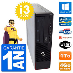 PC Fujitsu Esprimo E910 DT Intel i3-3220 RAM 4Go Disque Dur 1To Windows 10 Wifi - Occasion