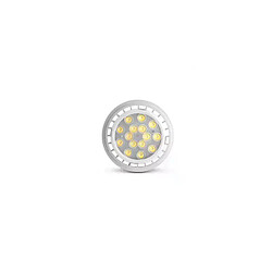 Spot LED GU10 AC220/240V 12W 1200lm 38° IP20 IK06 Ø110mm - Blanc Chaud 3000K