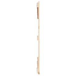 Maison Chic Tête de lit scandinave pour lit adulte,Meuble de chambre murale 147x3x90 cm Bois massif de pin -MN14628 pas cher