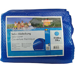 Summerfun Summer Fun Couverture solaire de piscine d'été Rond 300 cm PE Bleu