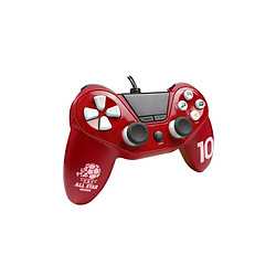 Manette Pro 4 filaire Football All Star Edition Rouge Subsonic pour PS4, PS3 et PC