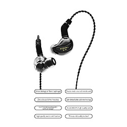 Avis Universal BLON BL 01 BL01 10 mm Biofibre Diaphragme Driver dans casque Casque DJ Fonctionnement Bouchon d'oreille Amovible 2 broches Câble BL 03 BL03 BL05 Téléphone Portable Casque