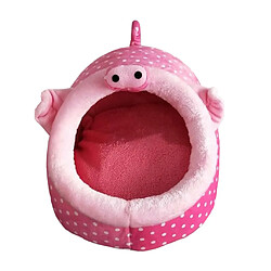 Avis Doux Chenil Pour Animaux De Compagnie Cochon Rose Mignon Chaud Maison Lit Petit Chien Chat De Maison Chiot S