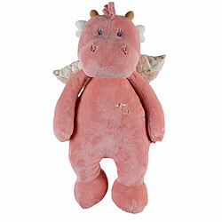 NOUKIES Peluche Joy Veloudoux rose 40 cm - Noukie's 