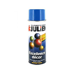 Peinture aérosol Julien bleu radieux 400ml Ral 5019