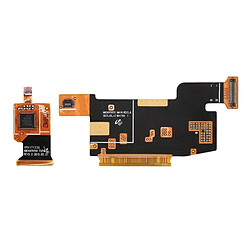 Wewoo Pour Samsung Galaxy J2 / J200 et J3 / J300 J5 / J500 Câbles flexibles de connecteur d'affichage à cristaux liquides Une paire Pièce détachée