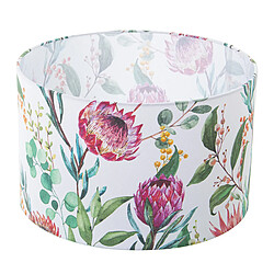 Écran de lampe Alexandra House Living Multicouleur Textile Floral 40 x 25 x 40 cm 