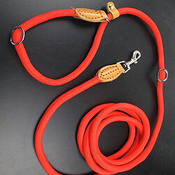 Universal Ceinture multifonctionnelle pour chien P chaîne coulissante col pour animal de compagnie fil de marche corde en nylon pour chien chiot petit et grand chien traction pour animal de compagnie | ceinture (rouge) pas cher