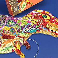 Acheter Universal Puzzle dinosaure intestin pour enfants Puzzle dessin jouet éducatif précoce (orange)