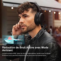 Acheter Écouteurs sans fil à réduction de bruit active Edifier WH700NB, Bluetooth 5.3 - Noir