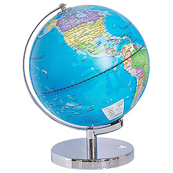 Beliani Globe terrestre LED bleu 30 cm STANLEY