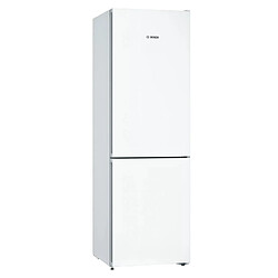 Réfrigérateur combiné 60cm 324l nofrost blanc - kgn36vwed - BOSCH