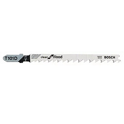 Lames de scie sauteuse Bosch T 101 D Clean for Wood