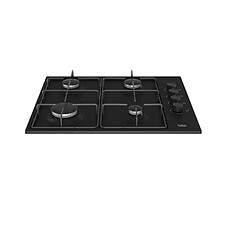 Acheter Table de cuisson gaz 61cm 4 feux 7900w noir - HIGG64123SB - BEKO