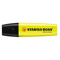 Newtons STABILO-bOSS oRIGINAL-jaune-lot de 2 surligneurs