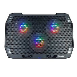 Avis Redragon (GCP511) INGRID Support ventilé Portable Ordinateur jusqu'à 17" - Retroéclairage RGB - 3 ventilateurs - Refroidisseur