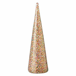 Paris Prix Statuette Déco Cône Confetti 30cm Multicolore