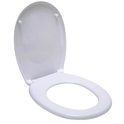 Arvix Abattant de Toilette Frein de chute siège wc plastique thermodur