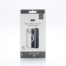 Acheter WE Coque de protection MAGSAFE IPHONE 14 Transparent: Compatible avec MagSafe - anneau blanc - anti-rayures - semi-rigide