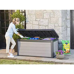 Avis Keter Boîte de rangement de jardin Premier 570 L Gris