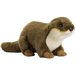 WWF peluche Loutre européenne de 20 cm marron blanc