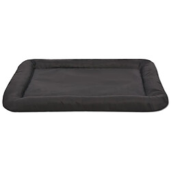 vidaXL Matelas pour chiens Taille XXL Noir