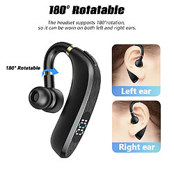 GUPBOO Casque Bluetooth Mpow Business résistant à la sueur et au bruit pas cher