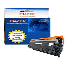 T3Azur CE741A - Toner générique HP Color LaserJet CP5220, CP5225 Cyan 