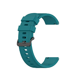 Avis Wewoo Bracelet pour montre connectée de remplacement de Smartwatch en silicone Amazfit GTRtaille 22 mm vert foncé